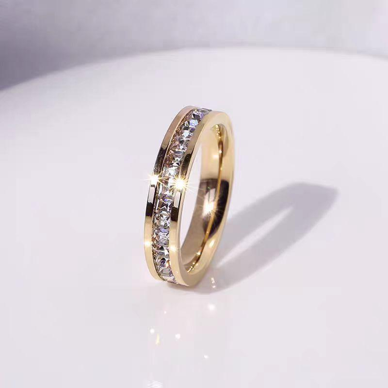 Anillos de acero inoxidable mayoreo